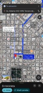 Enlace de Geolocalización para los vendedores desde el sitio Comida a Domicilio en Torreón de René Nájera Digital
